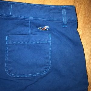 Blue Hollister shorts